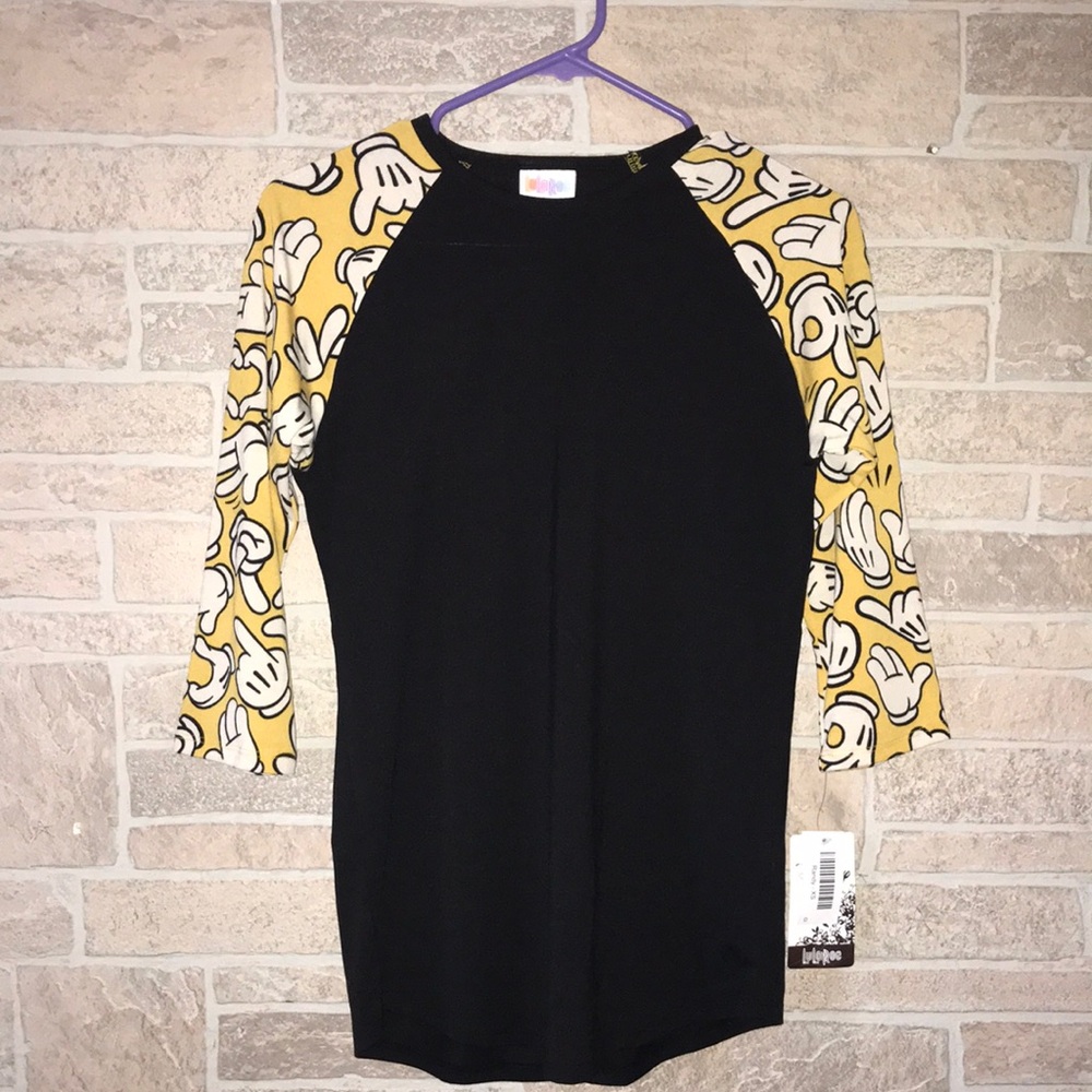 ✅LulaRoe Mickey Mouse Hands Randy Tee - Picture 1 of 7